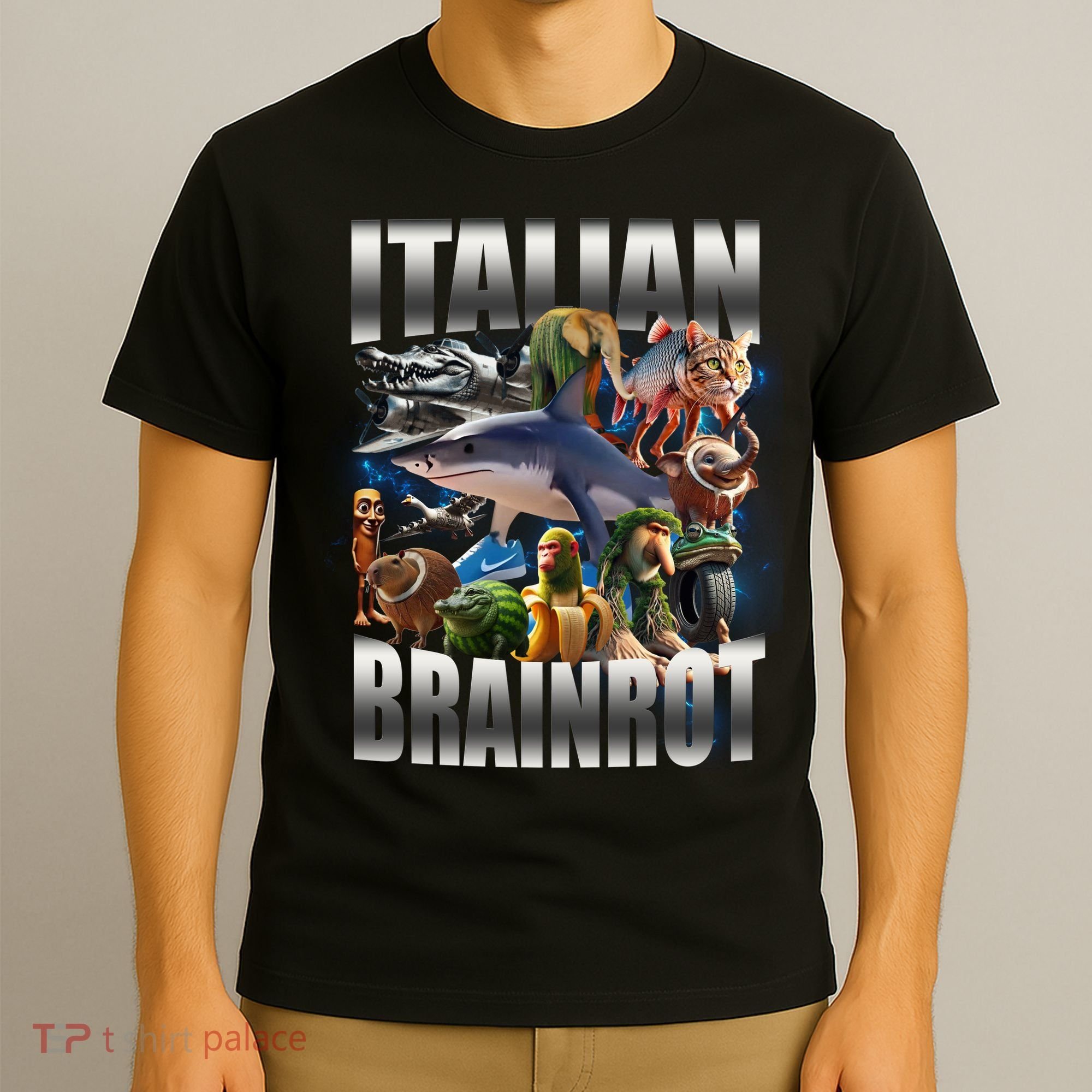 Italian Brainrot Shark T-Shirt