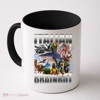 Italian Brainrot Shark Coffee Mug thumb 0