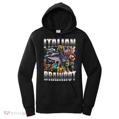Italian Brainrot Shark Women's Hoodie