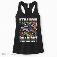 Italian Brainrot Shark Women's Tank Top thumb 0