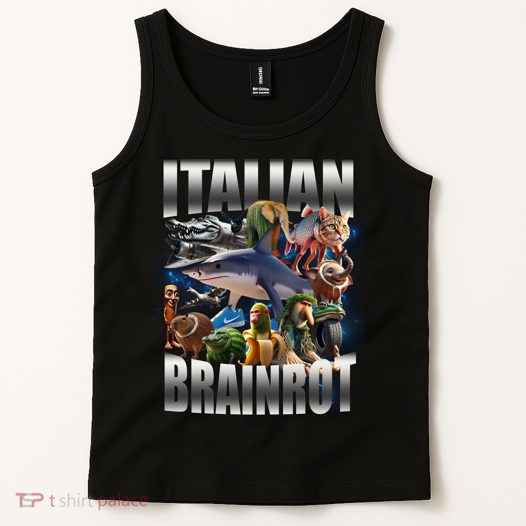 Italian Brainrot Shark Tank Top