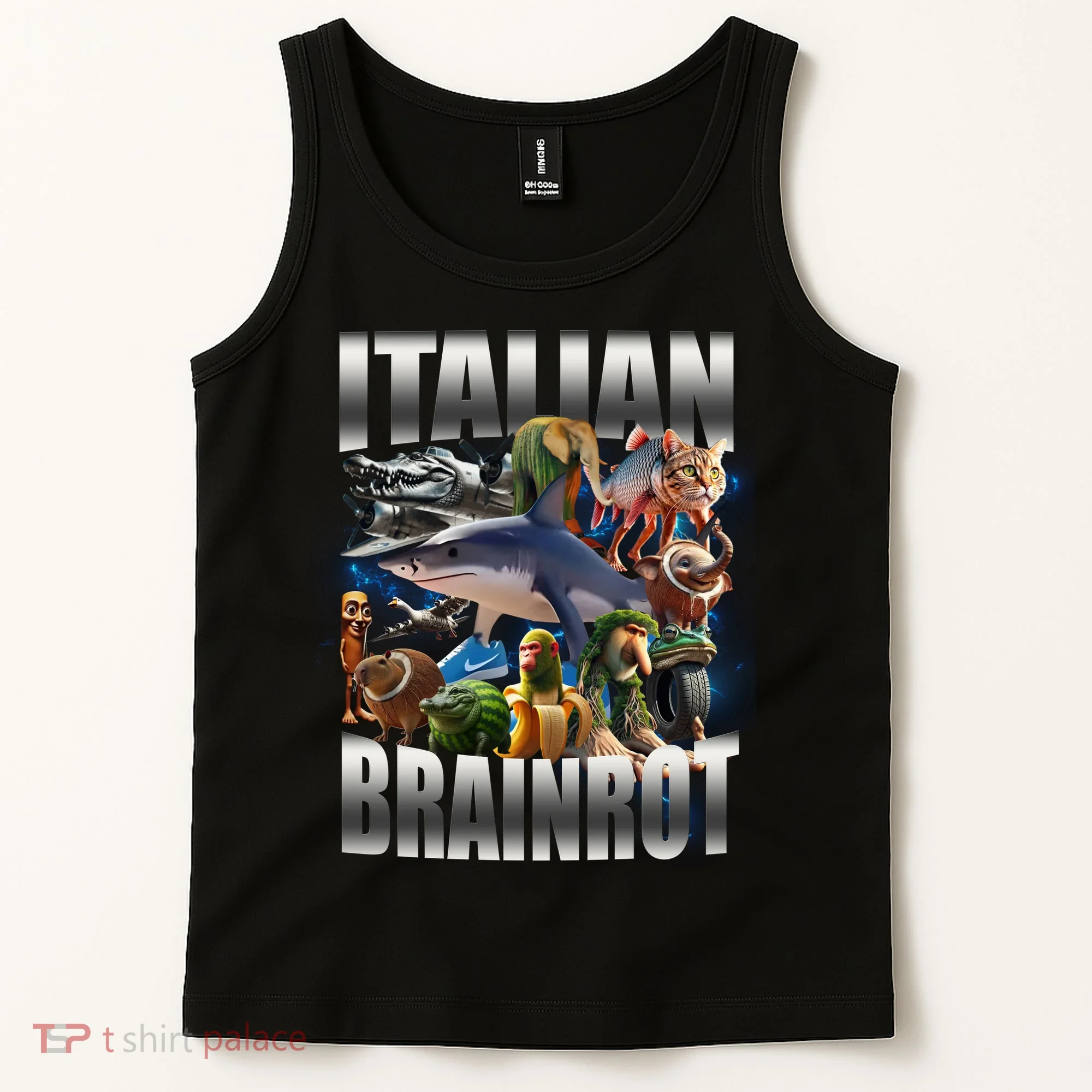Italian Brainrot Shark Tank Top