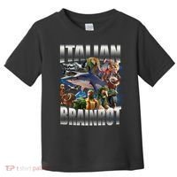 Italian Brainrot Shark Toddler T-Shirt thumb 0