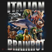 Italian Brainrot Shark Visor thumb 3