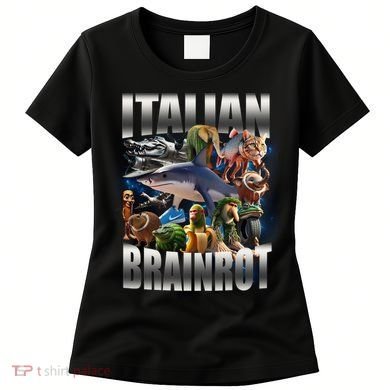 Italian Brainrot Shark Women's T-Shirt