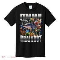 Italian Brainrot Shark Kids T-Shirt thumb 0