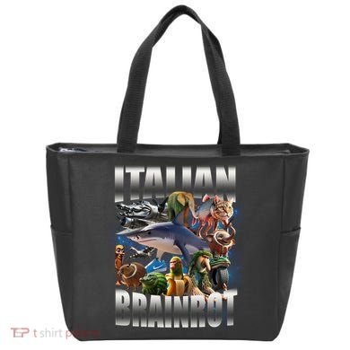 Italian Brainrot Shark Tote Bag