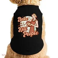 I Bake So I Don't Kill People Doggie Tank thumb 0
