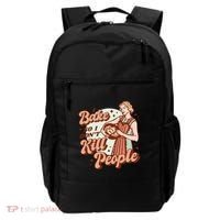 I Bake So I Don't Kill People Backpack thumb 0