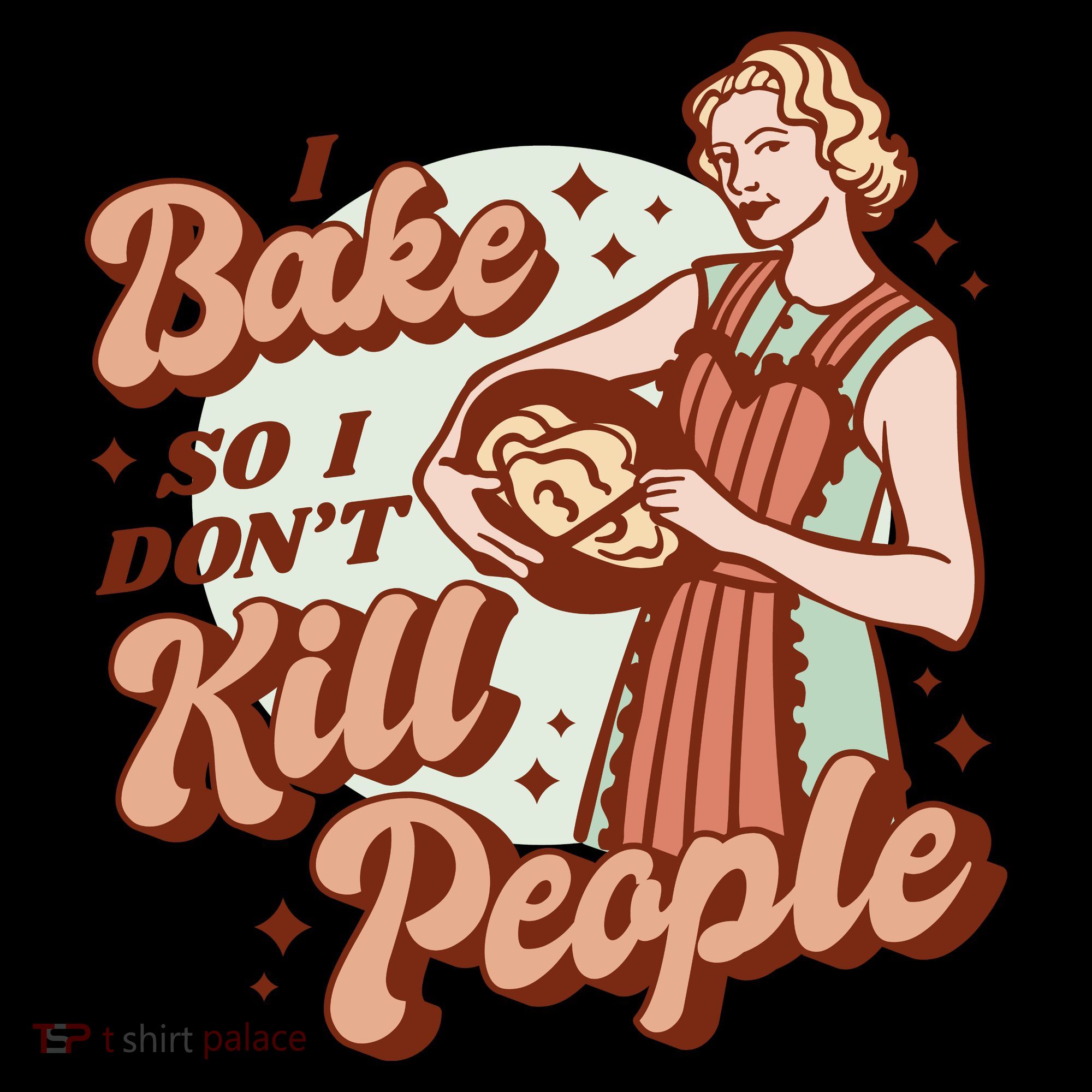 I Bake So I Don't Kill People Mousepad