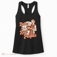 I Bake So I Don't Kill People Women's Tank Top thumb 0