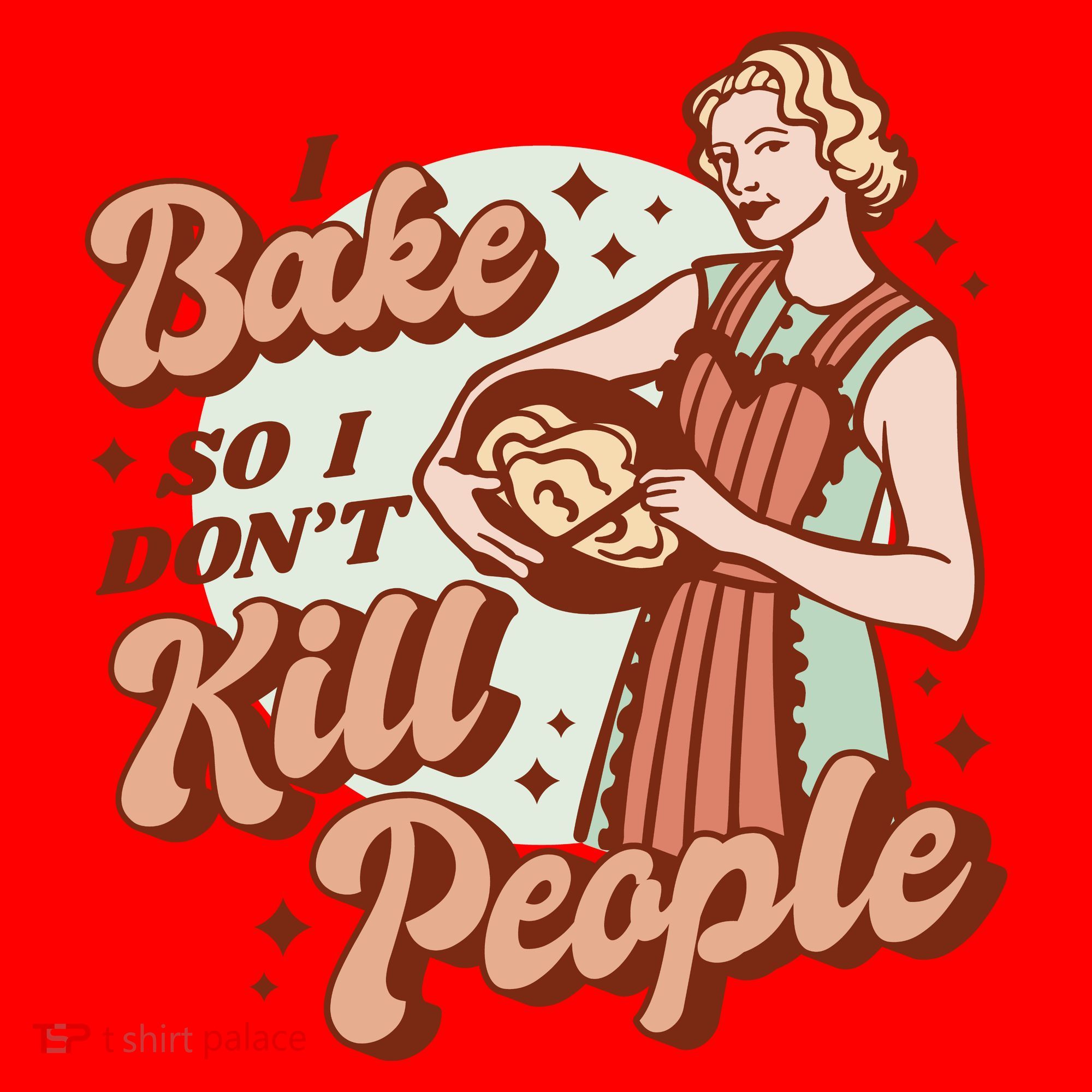 I Bake So I Don't Kill People Santa Hat
