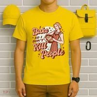 I Bake So I Don't Kill People T-Shirt thumb 6