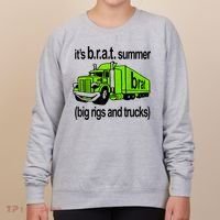 ItS Brat Summer Big Rigs And Trucks Women's Sweatshirt thumb 0