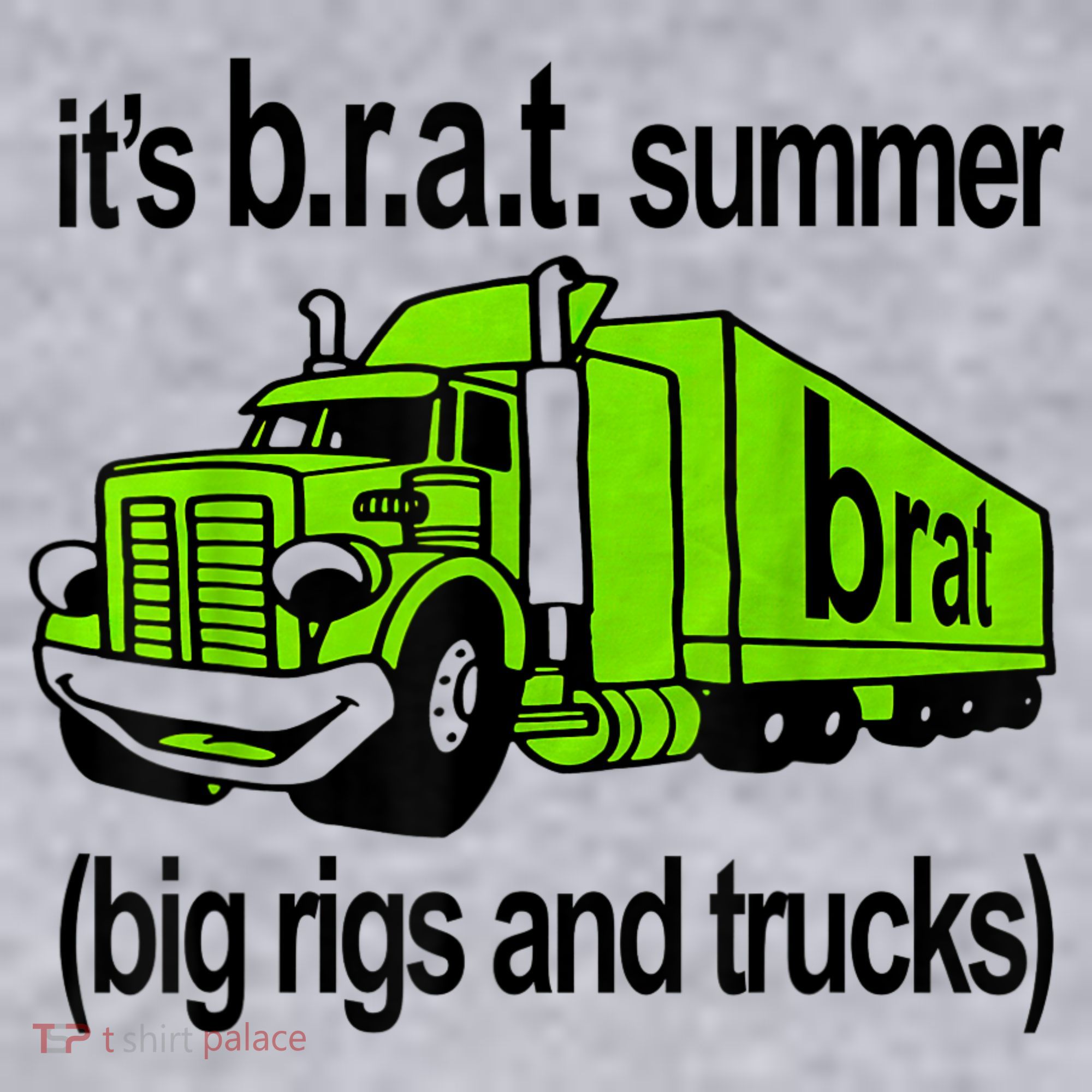 ItS Brat Summer Big Rigs And Trucks Women's Sweatshirt