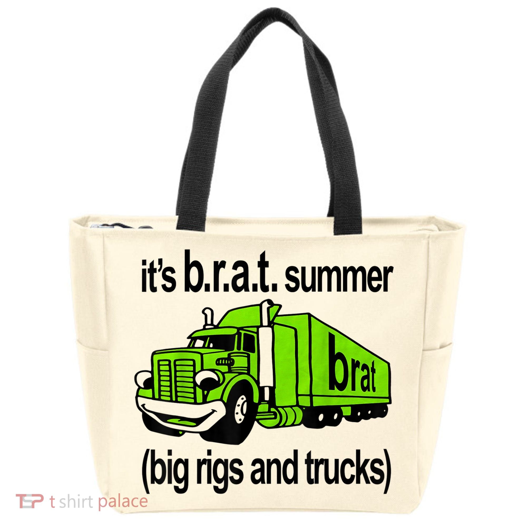 ItS Brat Summer Big Rigs And Trucks Tote Bag