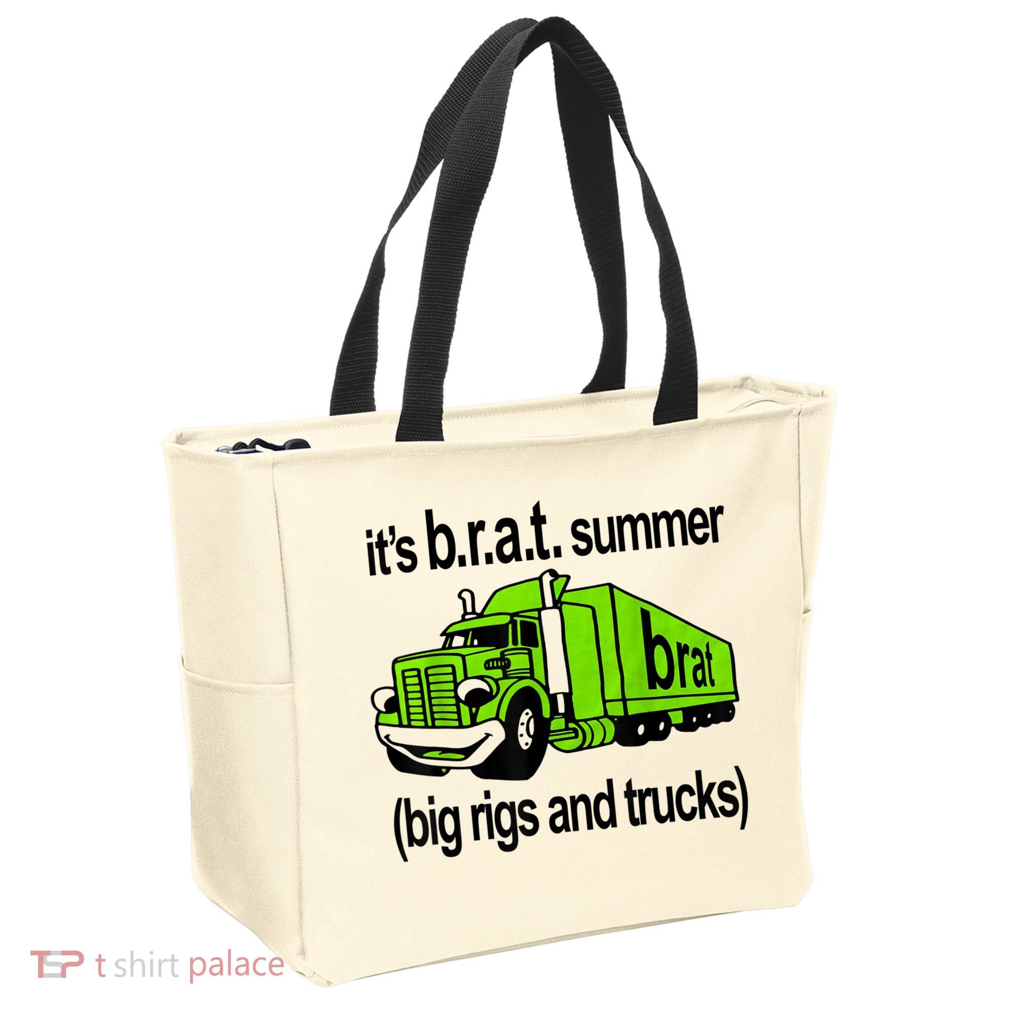 ItS Brat Summer Big Rigs And Trucks Tote Bag