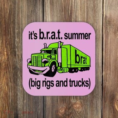 ItS Brat Summer Big Rigs And Trucks Coaster