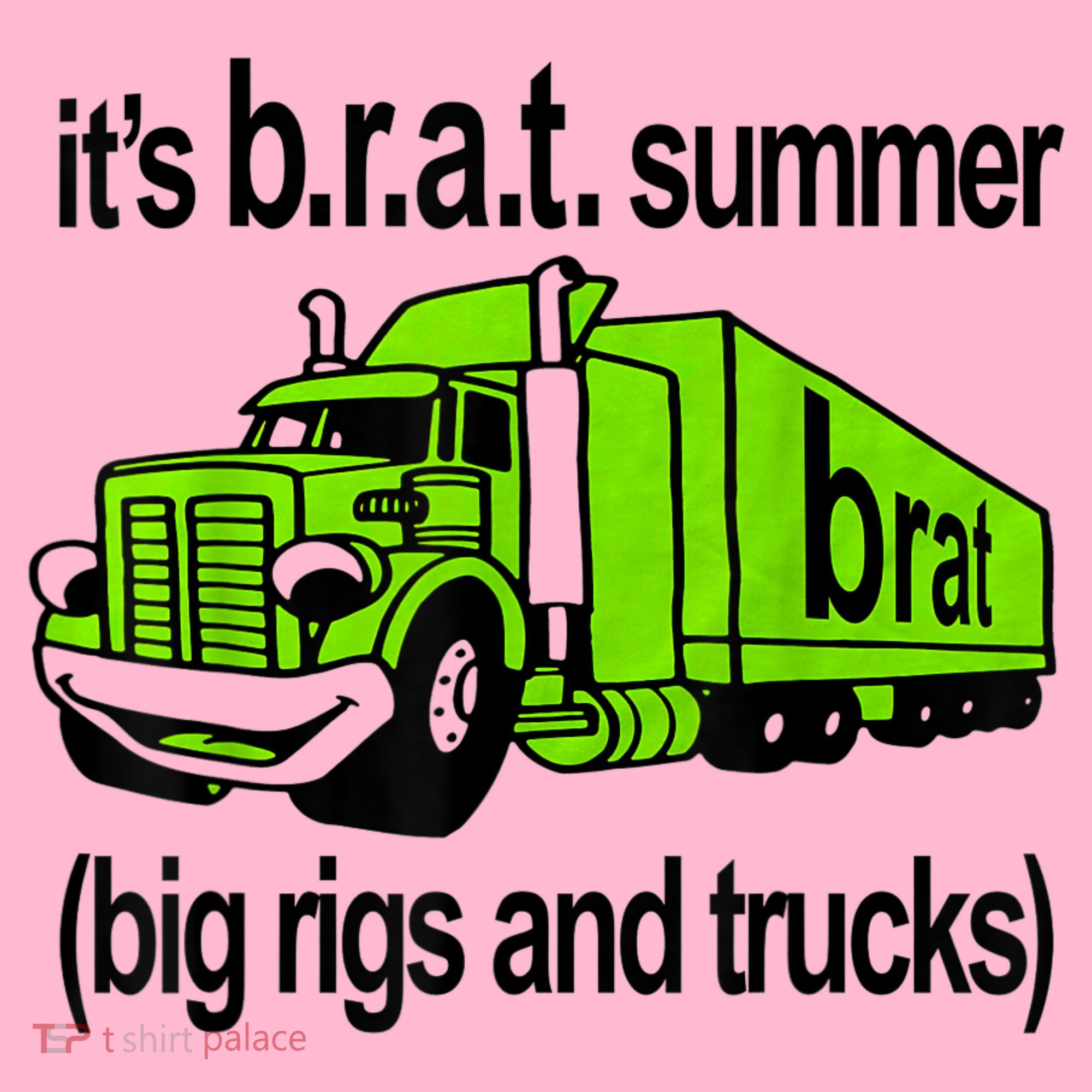 ItS Brat Summer Big Rigs And Trucks Coaster