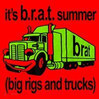 ItS Brat Summer Big Rigs And Trucks Santa Hat thumb 1
