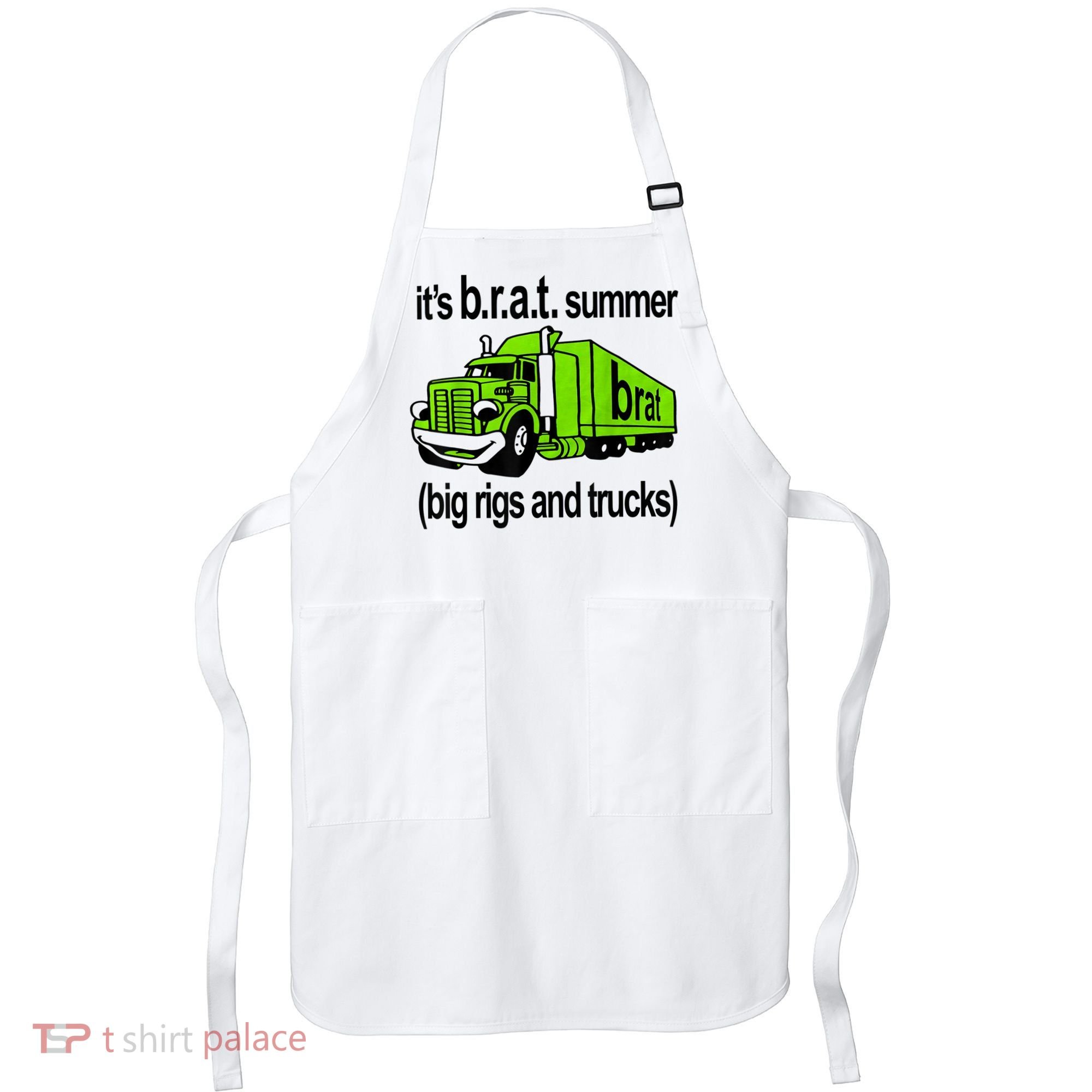 ItS Brat Summer Big Rigs And Trucks Apron