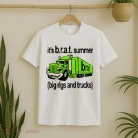 ItS Brat Summer Big Rigs And Trucks T-Shirt thumb 2