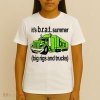 ItS Brat Summer Big Rigs And Trucks T-Shirt thumb 4