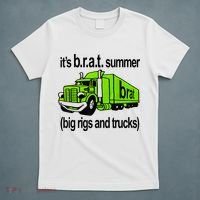ItS Brat Summer Big Rigs And Trucks T-Shirt thumb 5