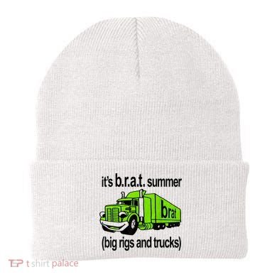 ItS Brat Summer Big Rigs And Trucks Beanie