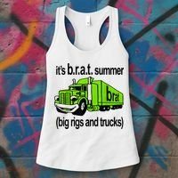ItS Brat Summer Big Rigs And Trucks Women's Tank Top thumb 3