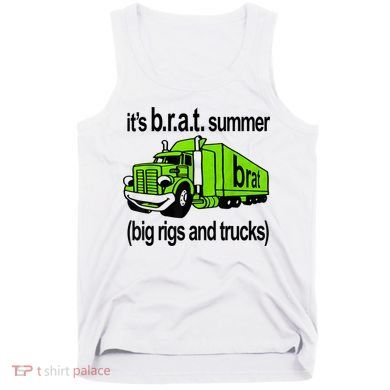 ItS Brat Summer Big Rigs And Trucks Tank Top