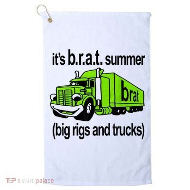 ItS Brat Summer Big Rigs And Trucks Golf Towel