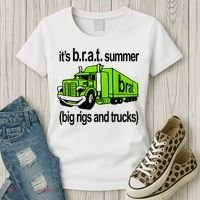 ItS Brat Summer Big Rigs And Trucks Women's T-Shirt thumb 3