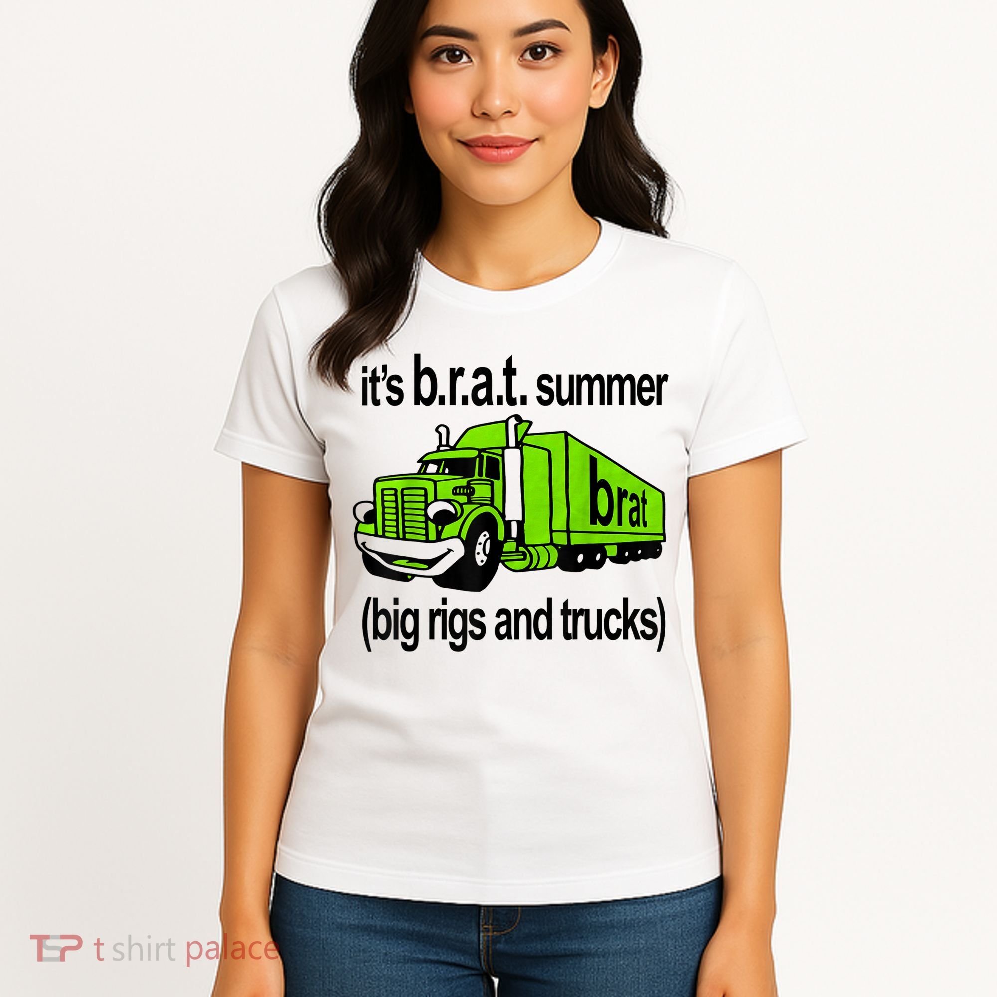 ItS Brat Summer Big Rigs And Trucks Women's T-Shirt