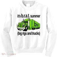 ItS Brat Summer Big Rigs And Trucks Kids Sweatshirt thumb 0