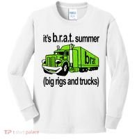 ItS Brat Summer Big Rigs And Trucks Kids Long Sleeve Shirt thumb 0