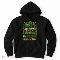 Irish Blessing St Patricks Day Leprechaun Rainbow Irish Hoodie thumb 0