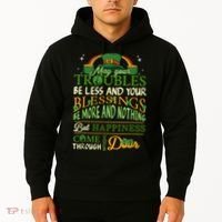 Irish Blessing St Patricks Day Leprechaun Rainbow Irish Hoodie thumb 2