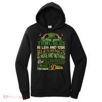 Irish Blessing St Patricks Day Leprechaun Rainbow Irish Women's Hoodie thumb 0