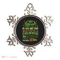 Irish Blessing St Patricks Day Leprechaun Rainbow Irish Ornament thumb 0