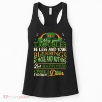 Irish Blessing St Patricks Day Leprechaun Rainbow Irish Women's Tank Top thumb 0