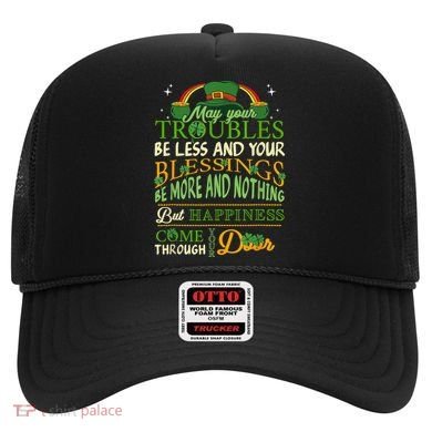 Irish Blessing St Patricks Day Leprechaun Rainbow Irish Hat