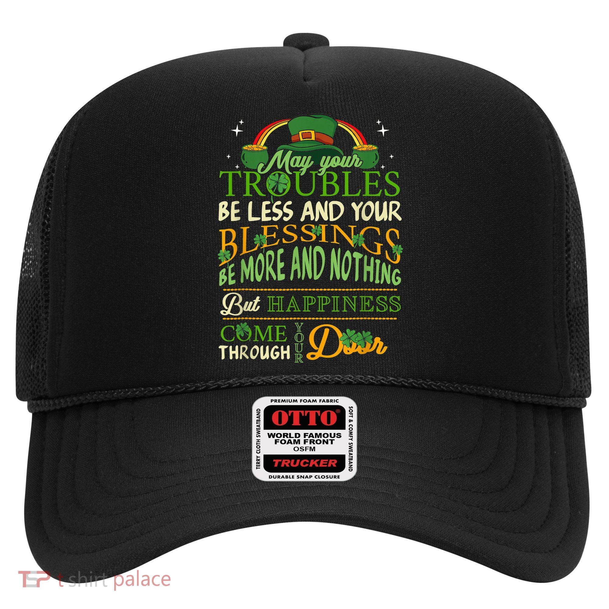 Irish Blessing St Patricks Day Leprechaun Rainbow Irish Hat