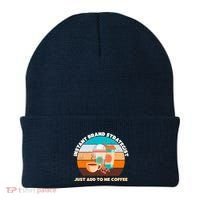 Instant Brand Strategist Just Add To Me Coffee Funny Coffee Lover Beanie thumb 0