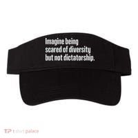 Imagine Being Scared Of Diversity But Not Dictatorship Visor thumb 0