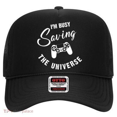 I'm Busy Saving The Universe Gamer Hat