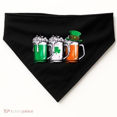 Irish Beer, St Patricks Day, Funny St Patricks Day, St Patricks Day Drinking USA-Made Doggie Bandana