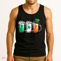 Irish Beer, St Patricks Day, Funny St Patricks Day, St Patricks Day Drinking Tank Top thumb 3