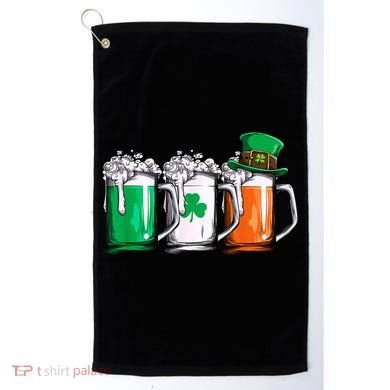 Irish Beer, St Patricks Day, Funny St Patricks Day, St Patricks Day Drinking Golf Towel