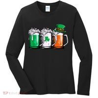 Irish Beer, St Patricks Day, Funny St Patricks Day, St Patricks Day Drinking Women's Long Sleeve Shirt thumb 0